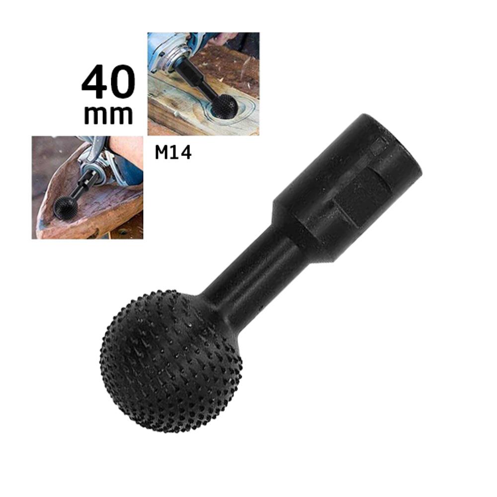 Troy 25082 Avuç Taşlama İçin Ahşap İşleme Törpü, Zımpara Topu 40 mm