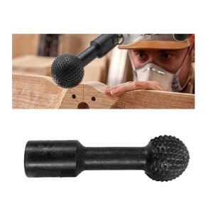 Troy 25081 Avuç Taşlama İçin Ahşap İşleme Törpü, Zımpara Topu 30 mm
