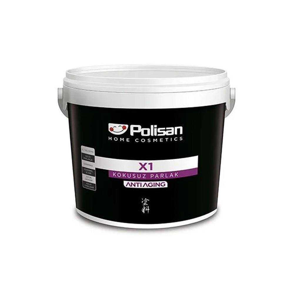 Polisan X1 Anti Aging Kokusuz Parlak 2.5 Lt - Beyaz