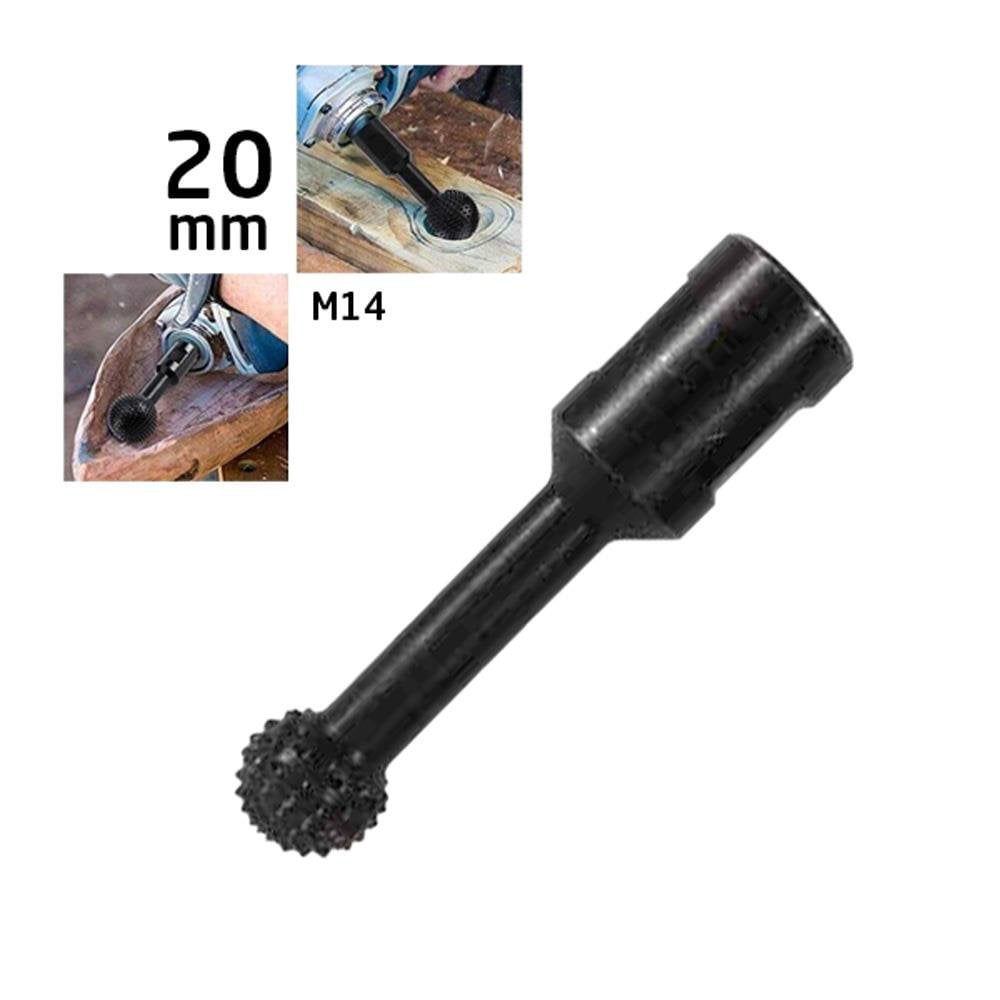 Troy 25080 Avuç Taşlama İçin Ahşap İşleme Törpü, Zımpara Topu 20 mm