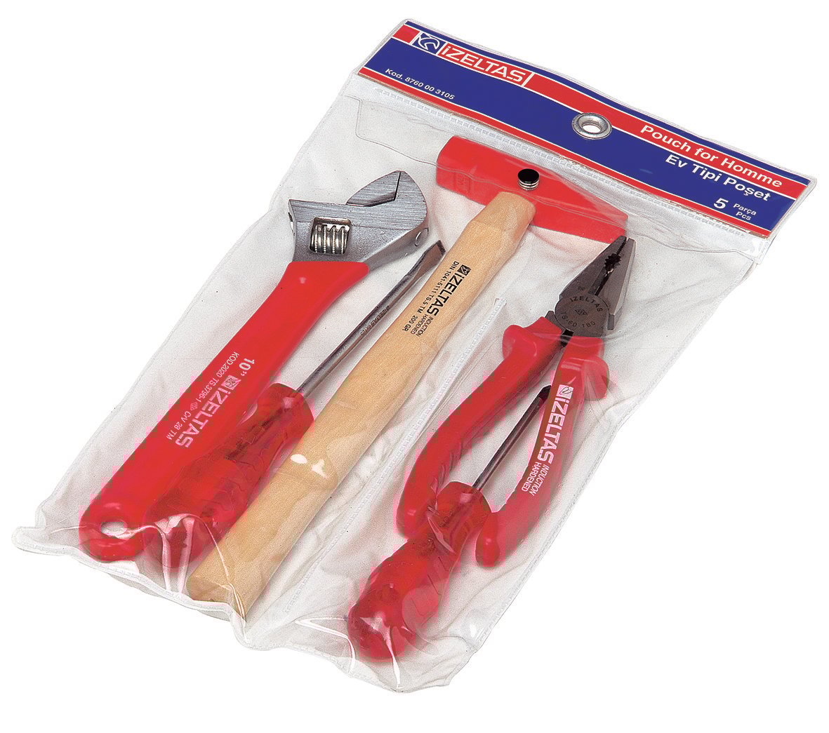 İZELTAŞ Poşet Ev Tipi 5 Parça