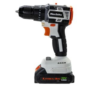 Max Extra MX2020 Çift Akü Kömürsüz Darbeli Matkap 20V 2.0Ah