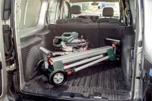 METABO KSU 251 Tekerli Taşıma ve Kesim Sehpası (Gönye Kesme Makinaları için)