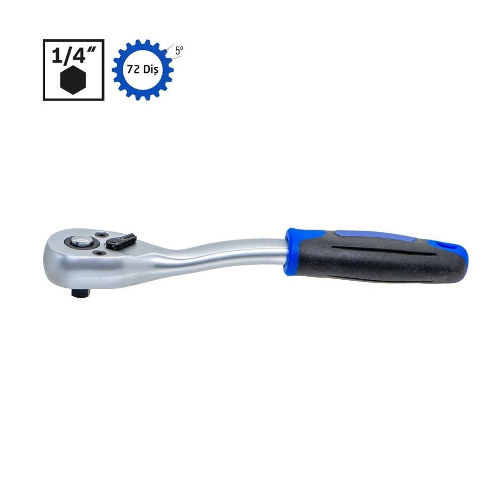 6571 Cırcır Lokma Kolu 1/4'' 72 Diş