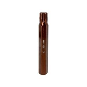 6569 Uzun Torx Bits Uç T50x75 mm (10 mm Saplı)