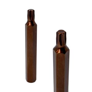 6567 Uzun Torx Bits Uç T40x75 mm (10 mm Saplı)