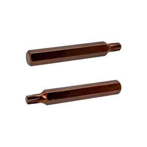6567 Uzun Torx Bits Uç T40x75 mm (10 mm Saplı)