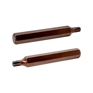 6566 Uzun Torx Bits Uç T30x75 mm (10 mm Saplı)