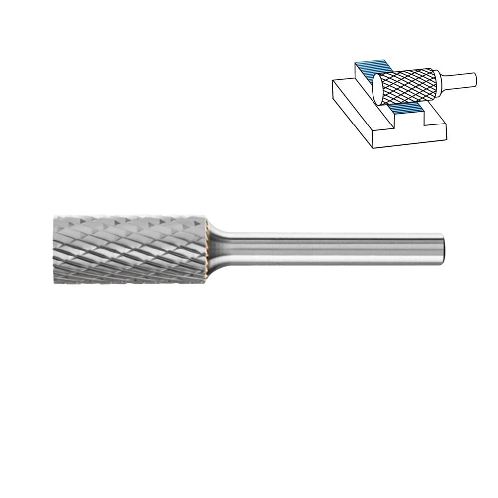 Tungsten Karbür Kalıpçı Freze A Formu 12x25 mm (Sap: 6mm)