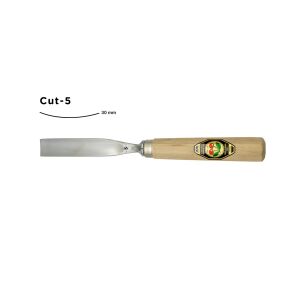 Kirschen Düz Oluklu Ağız Oyma Iskarpelası Cut5 - 30mm