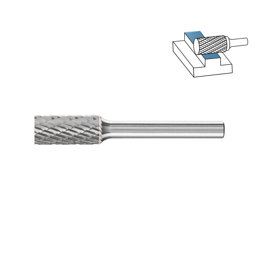 Tungsten Karbür Kalıpçı Freze A Formu 10x20 mm (Sap: 6mm)