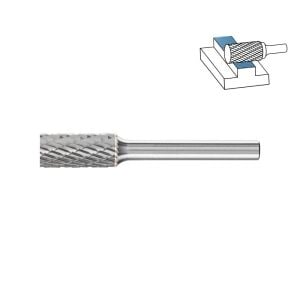 Tungsten Karbür Kalıpçı Freze A Formu 10x20 mm (Sap: 6mm)