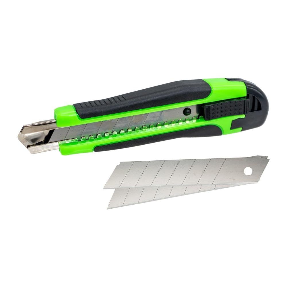 Leo SX-82 Plastik Maket Bıçağı Yedek Uç Hazneli 18 mm (2 Yedekli)