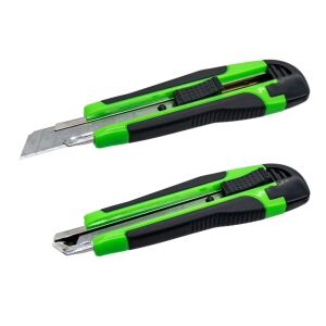 Leo SX-82 Plastik Maket Bıçağı Yedek Uç Hazneli 18 mm (2 Yedekli)